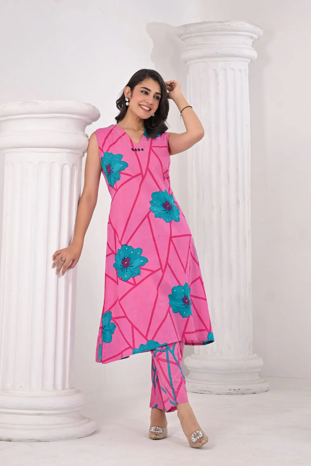 Colba Candy Cotton Co-ord Set - Image 6