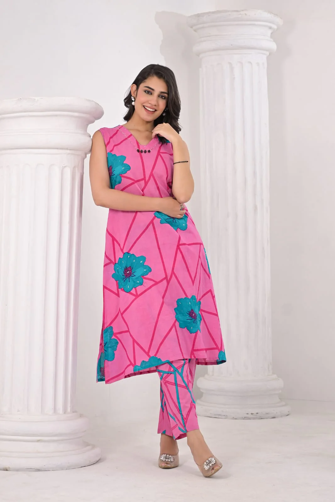 Colba Candy Cotton Co-ord Set - Image 7