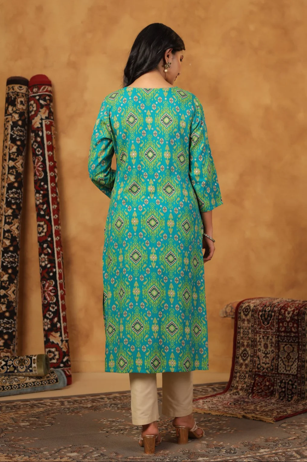 Varisha Pacific Printed Kurti - Image 3
