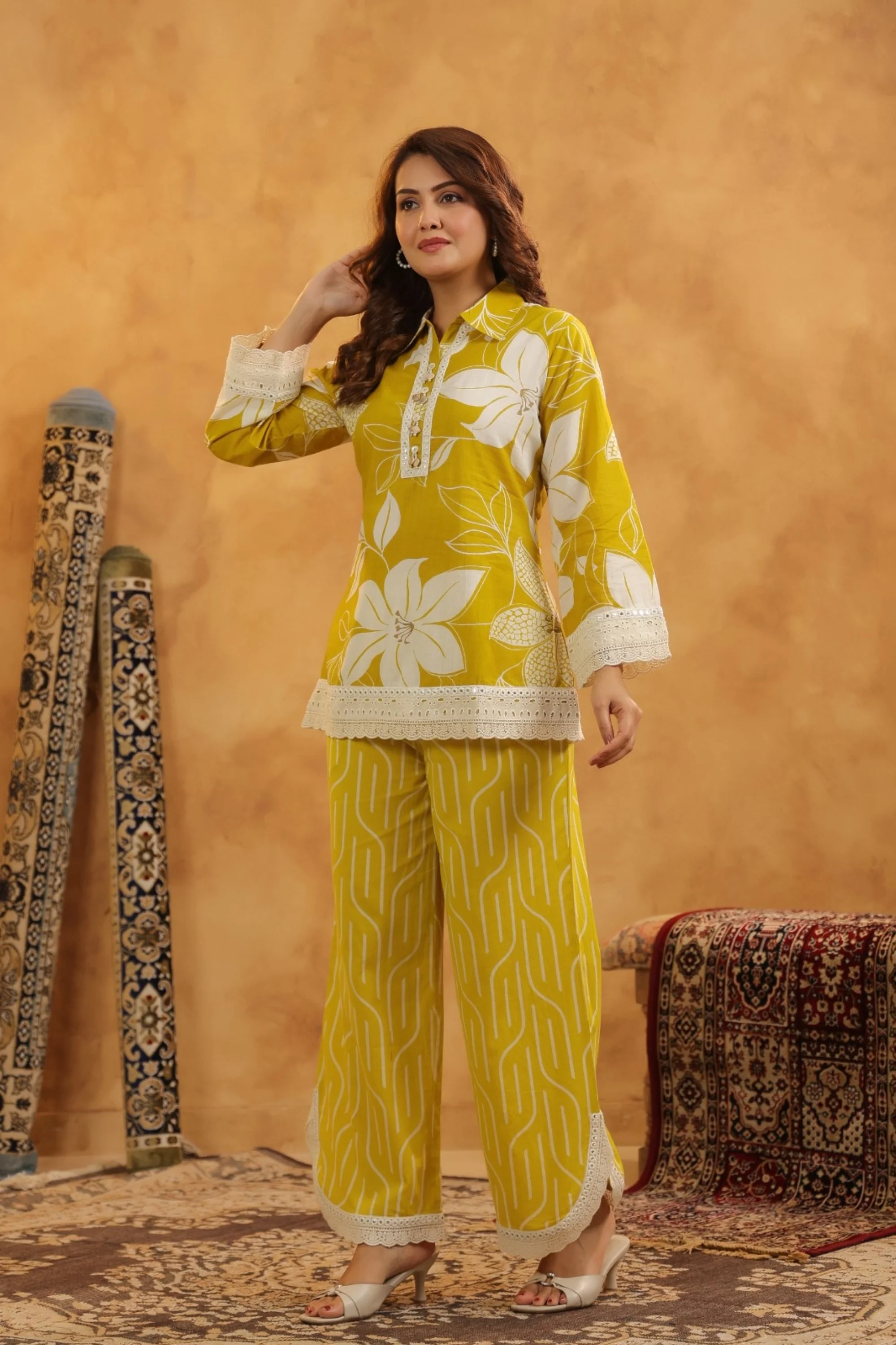 Mahua sunshine Cotton co-ord set - Image 4