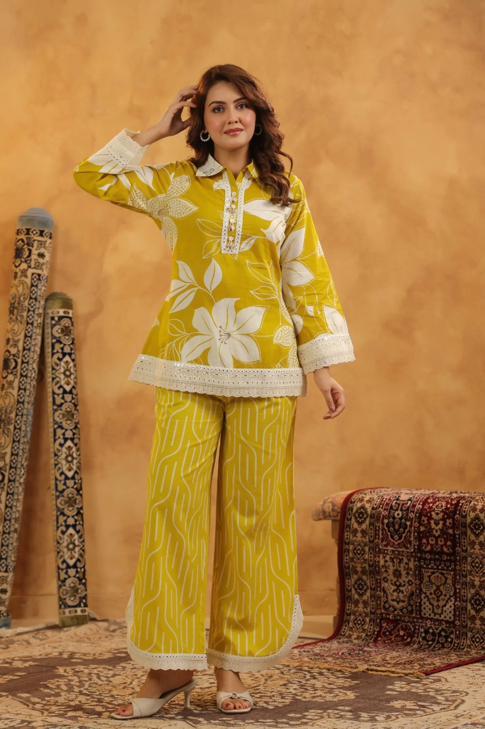 Mahua sunshine Cotton co-ord set - Image 7