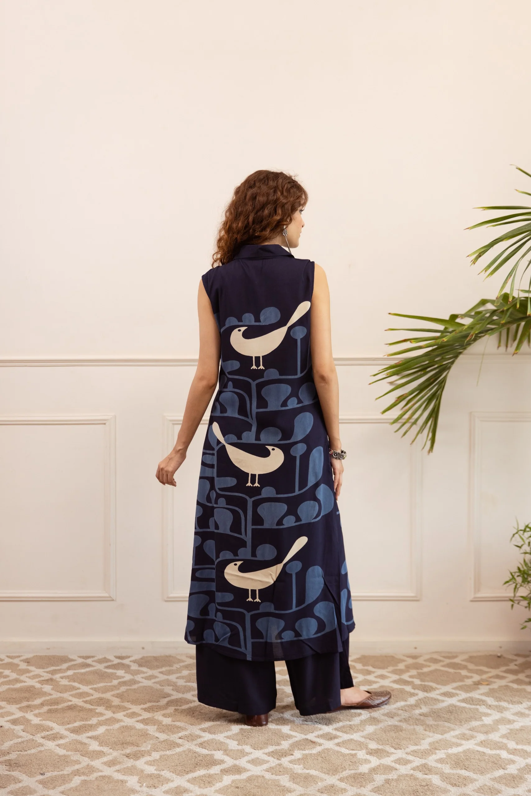 Kabool Duckey Printed Kurta pant set - Image 3