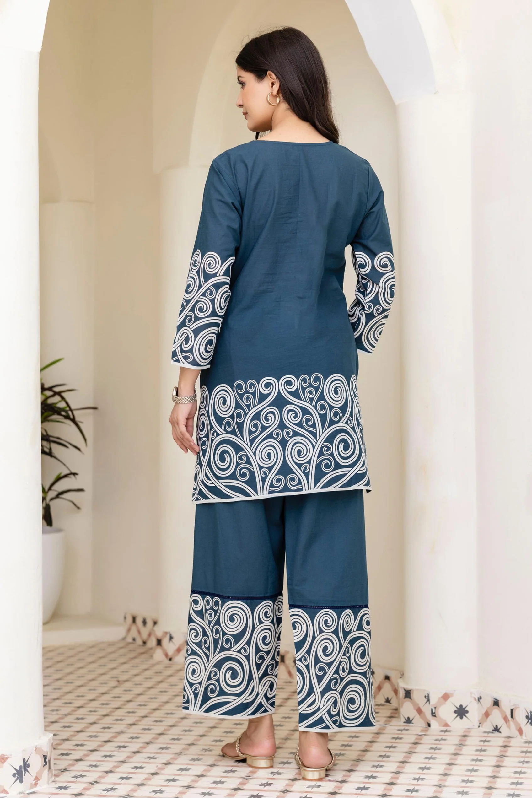 Mokabara Indi cotton co-ord set - Image 3