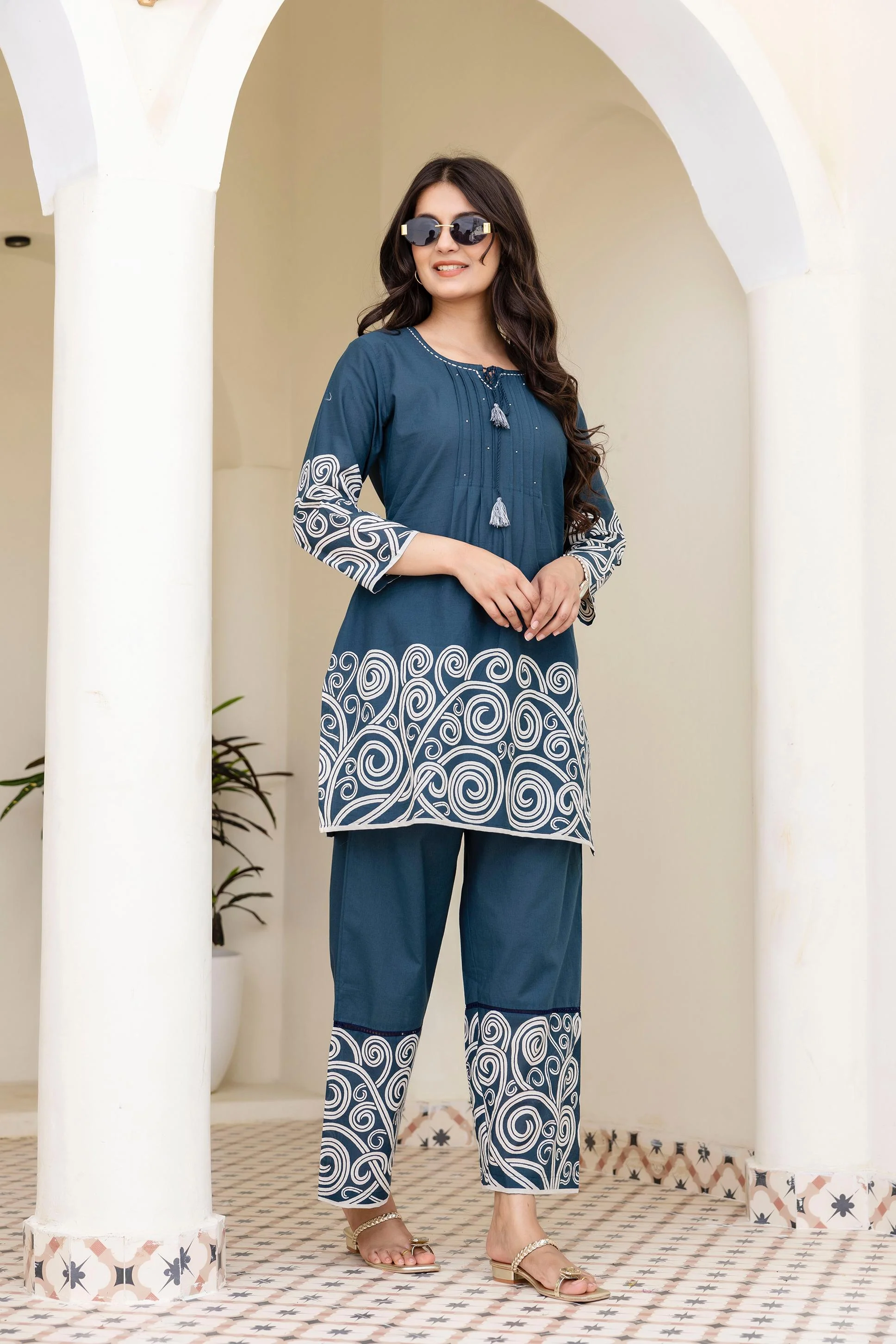 Mokabara Indi cotton co-ord set - Image 5