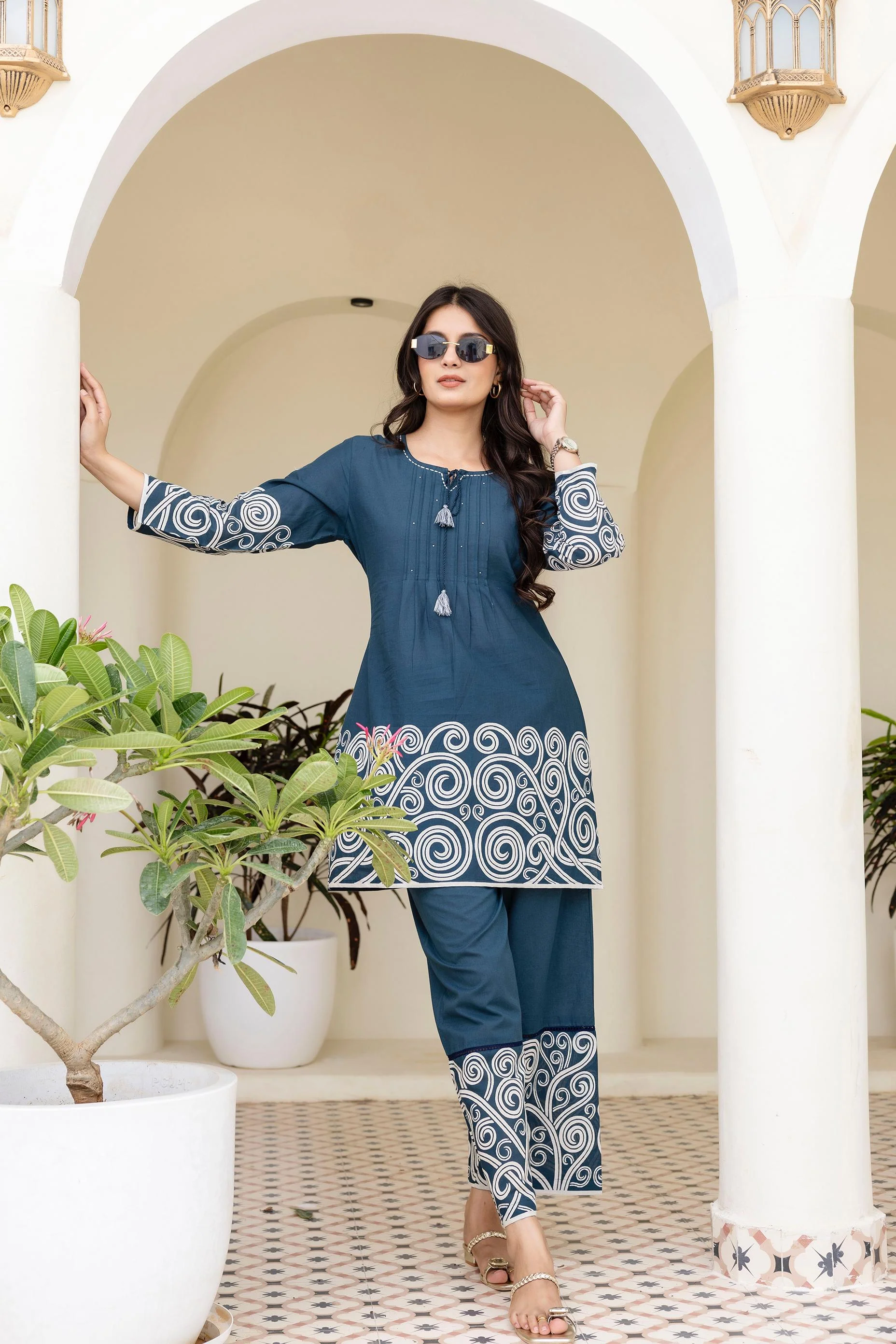 Mokabara Indi cotton co-ord set - Image 6