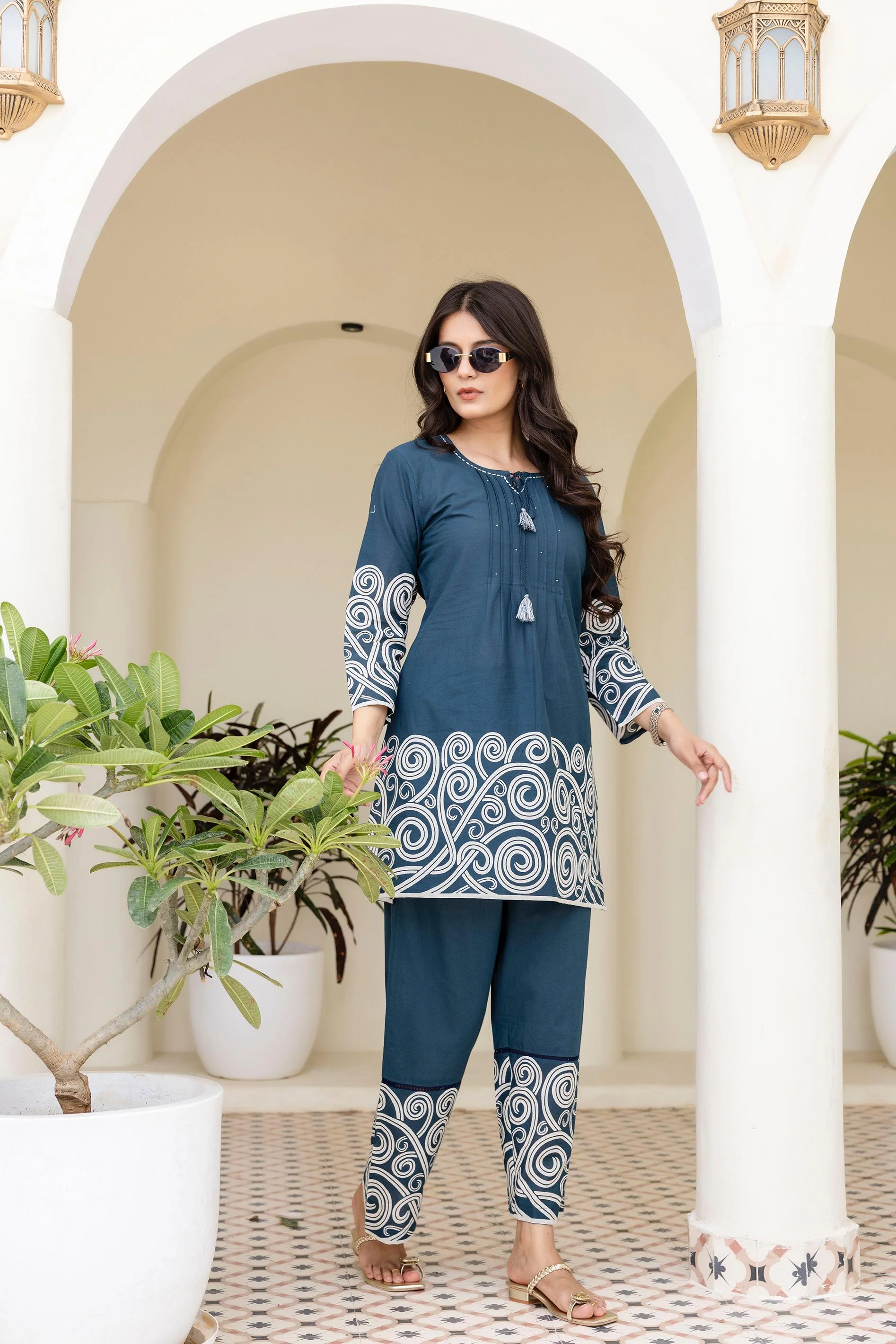 Mokabara Indi cotton co-ord set - Image 9