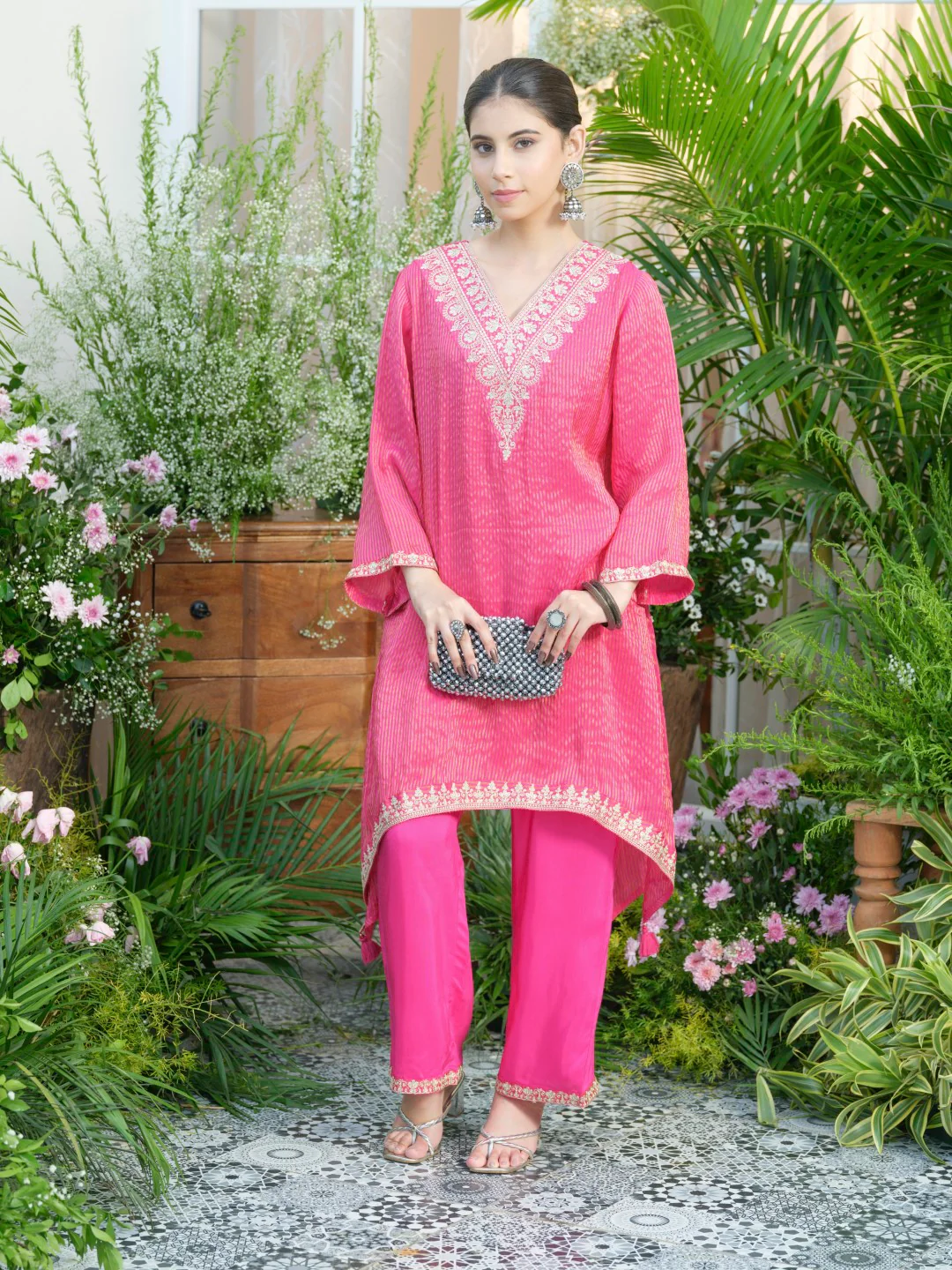 Palash cameo fusion work co-ord set - Image 10