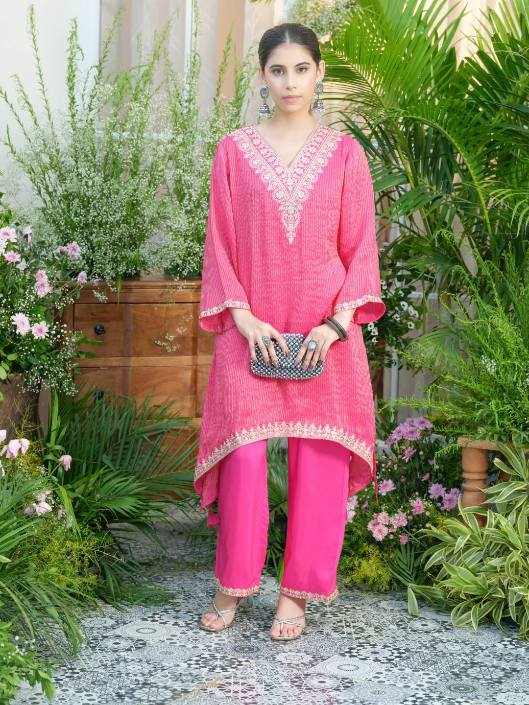 Palash cameo fusion work co-ord set - Image 11