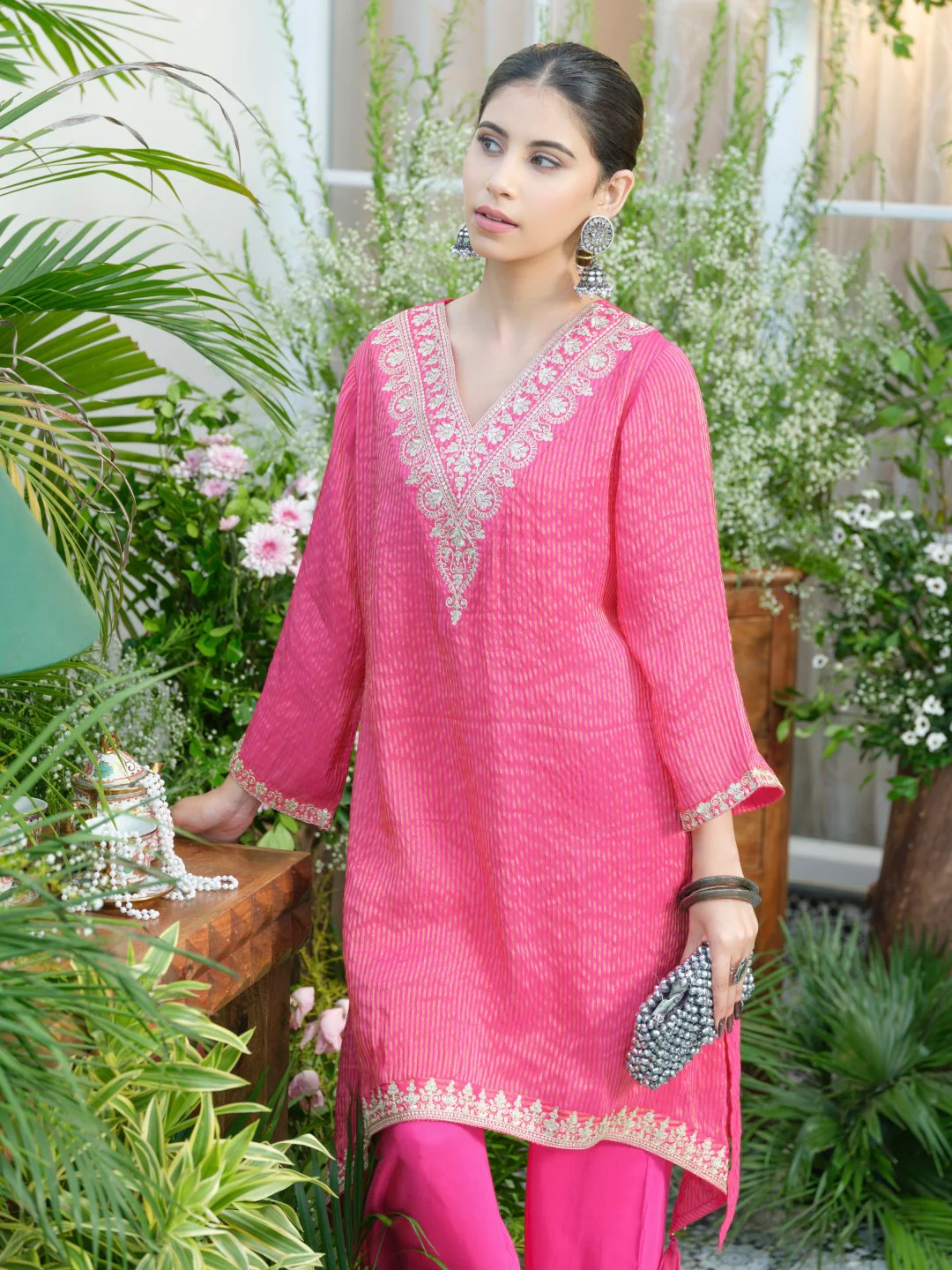 Palash cameo fusion work co-ord set - Image 13