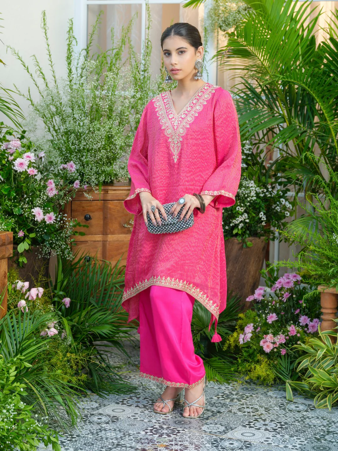 Palash cameo fusion work co-ord set - Image 14