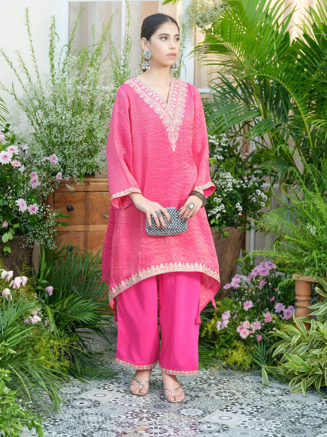 Palash cameo fusion work co-ord set - Image 15