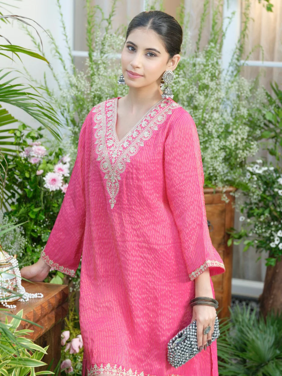 Palash cameo fusion work co-ord set - Image 2