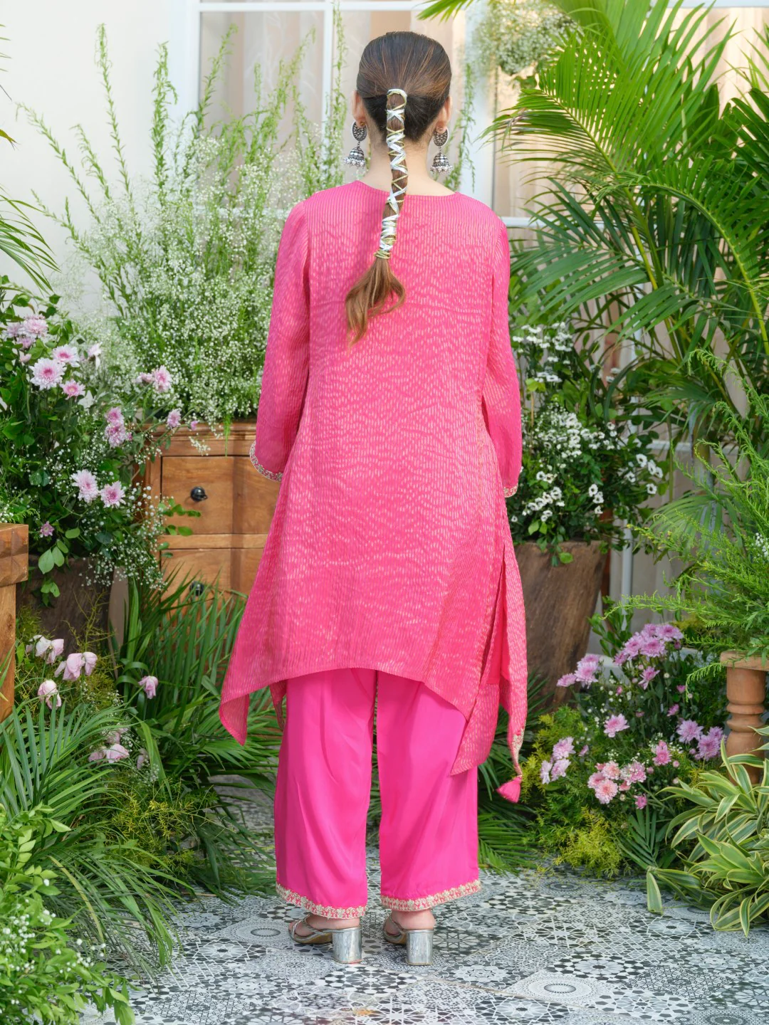 Palash cameo fusion work co-ord set - Image 3