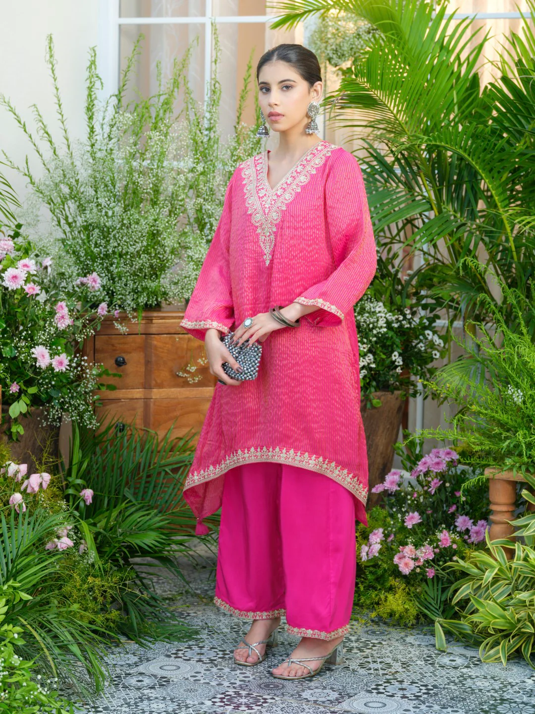 Palash cameo fusion work co-ord set - Image 4