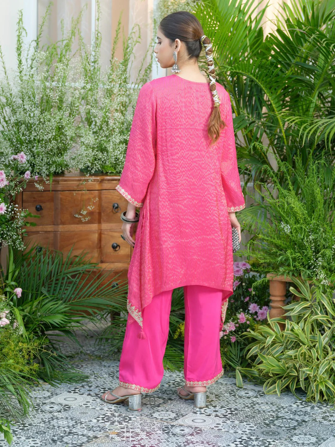 Palash cameo fusion work co-ord set - Image 6