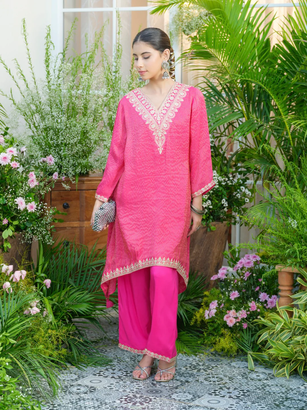 Palash cameo fusion work co-ord set - Image 7