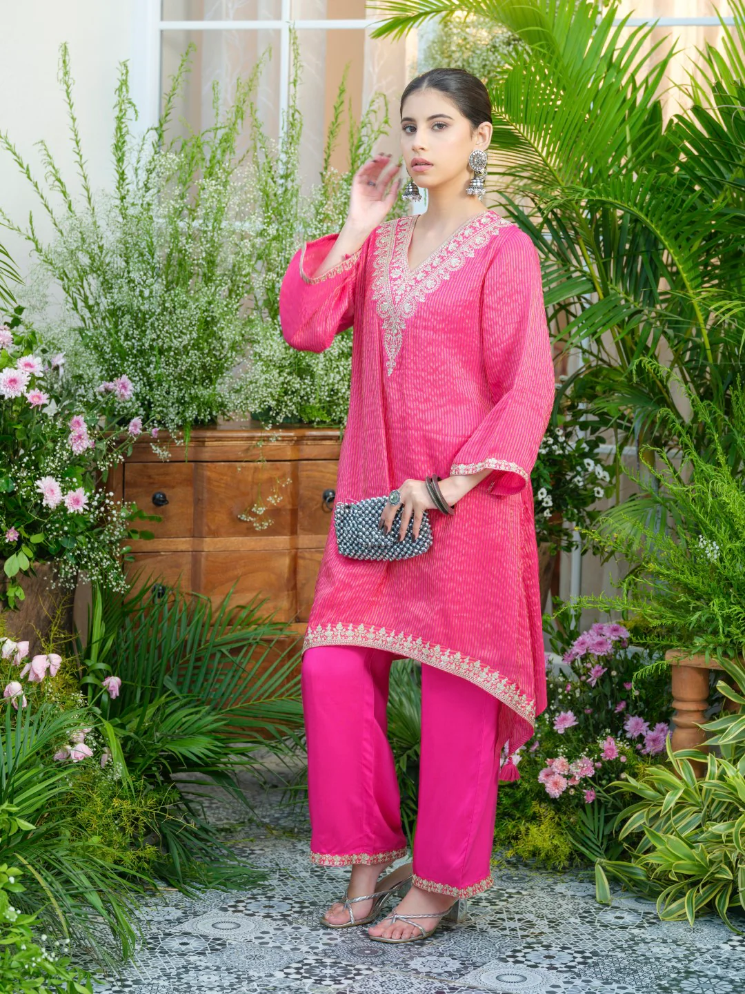Palash cameo fusion work co-ord set - Image 8