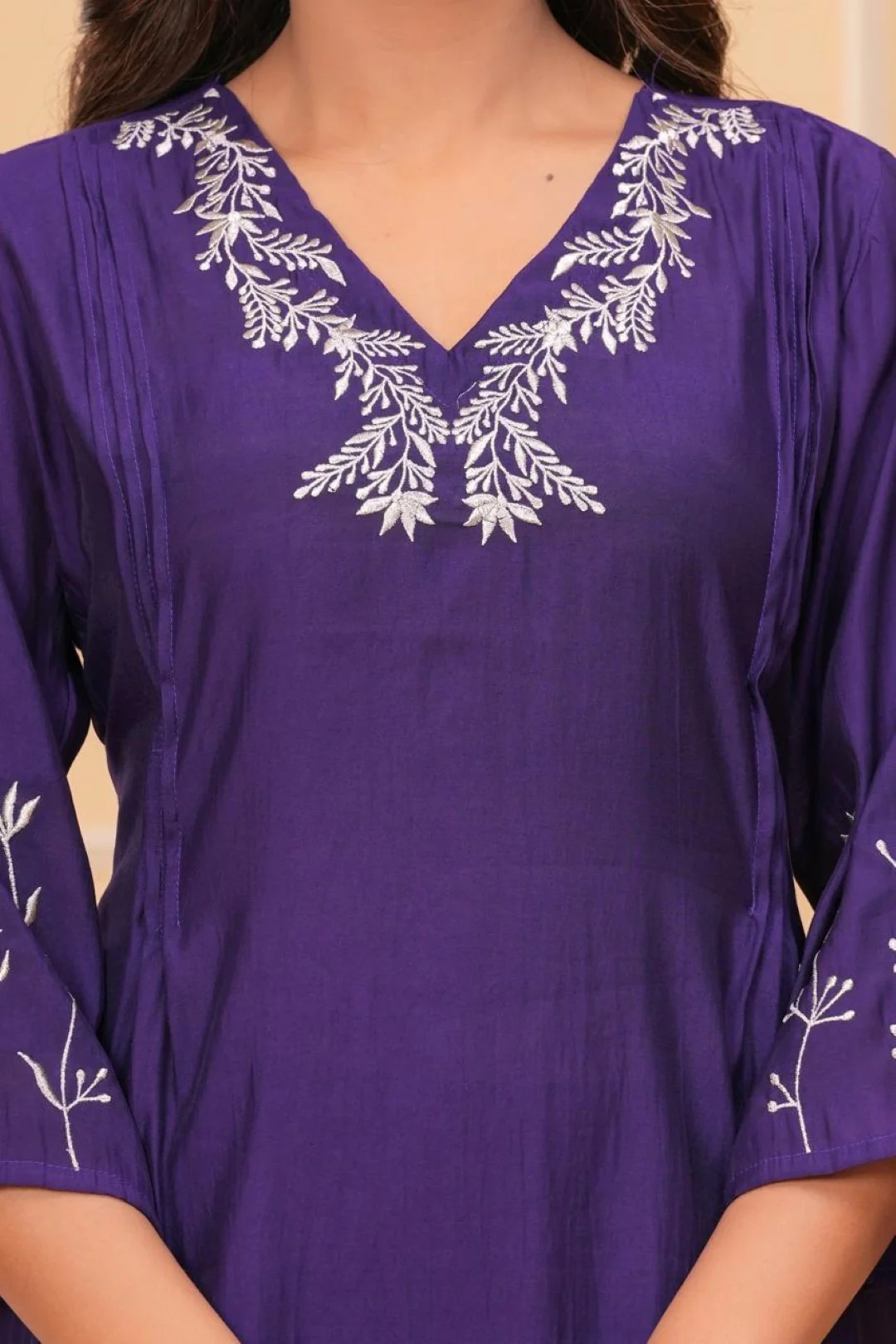 Jayti Grape Work Suit Set - Image 4