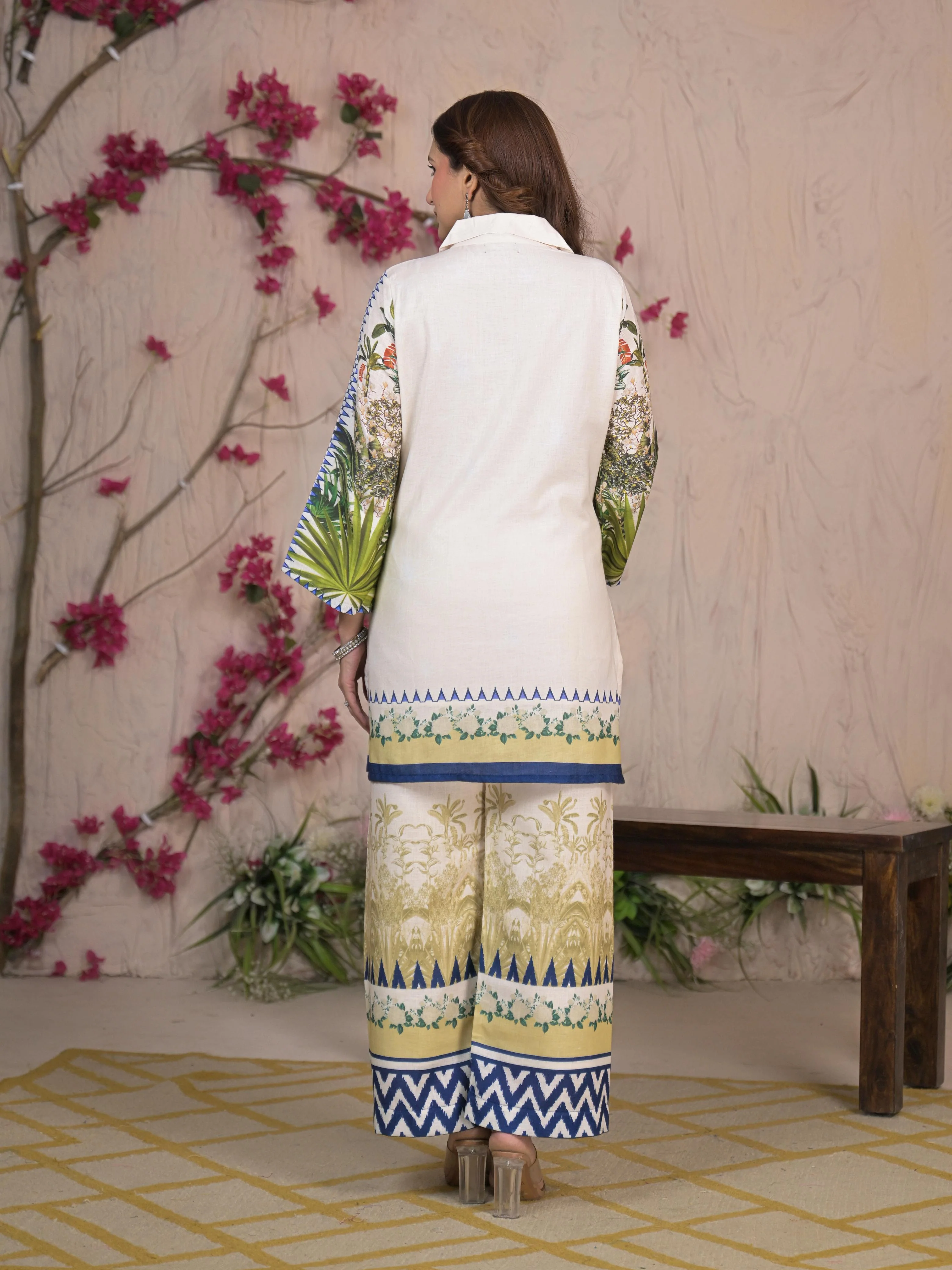 Vastramaya Safari Cotton Printed Co-ord set - Image 3
