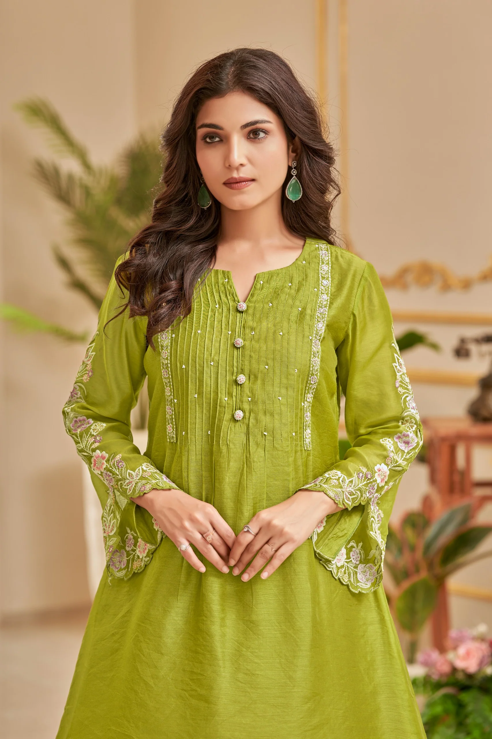 Gaurisha Barf Embroidery Premium Co-ord Set - Image 2