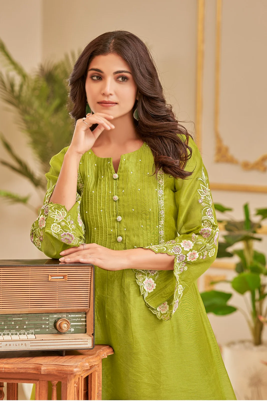 Gaurisha Barf Embroidery Premium Co-ord Set - Image 3