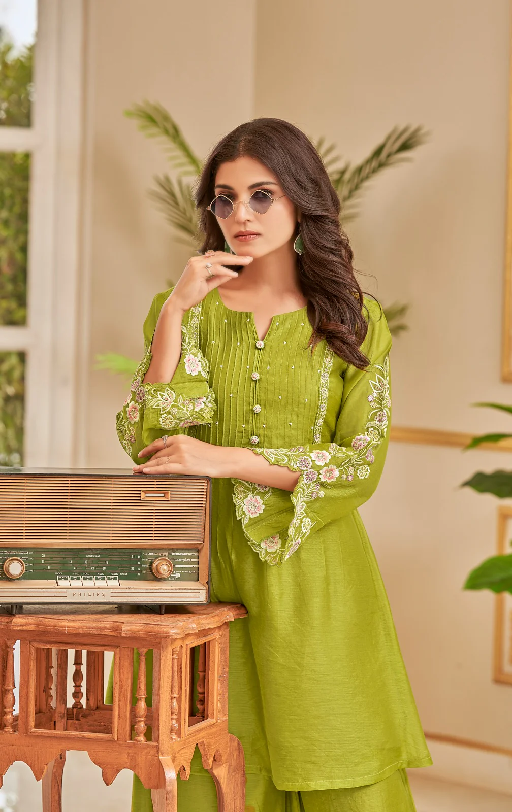 Gaurisha Barf Embroidery Premium Co-ord Set - Image 4