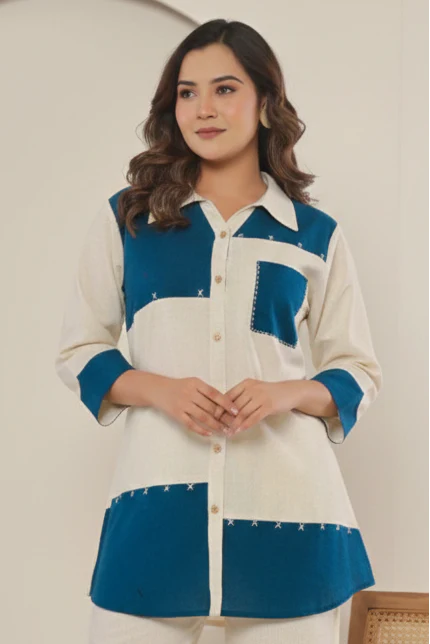 Puran indi Cotton co-ord set - Image 2