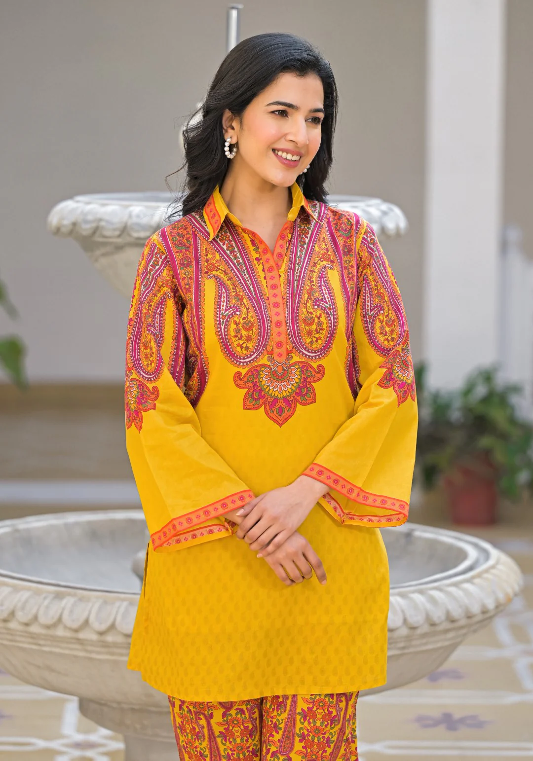 Bhakti Sunshine Cotton Co-ord Set - Image 2