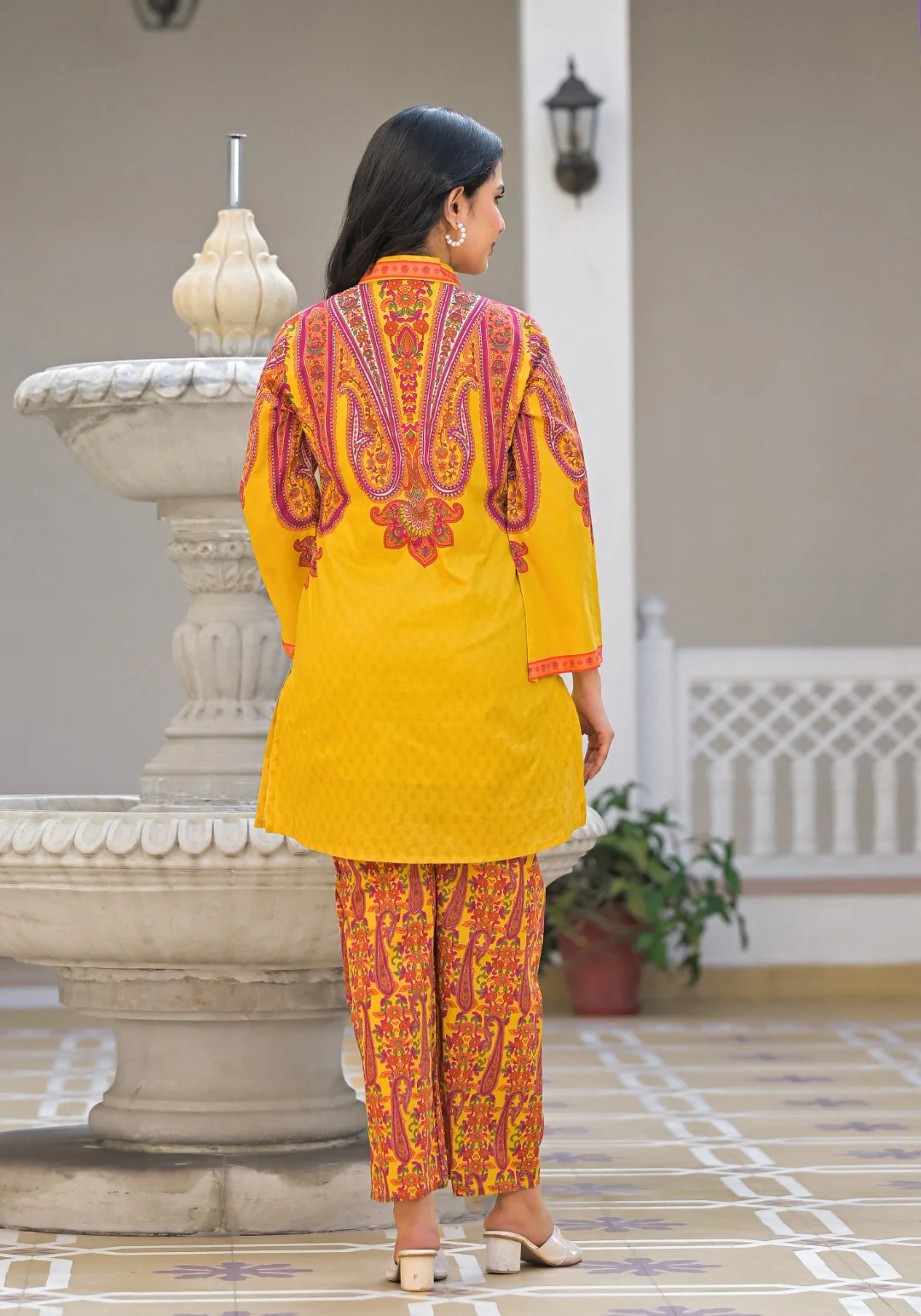 Bhakti Sunshine Cotton Co-ord Set - Image 3