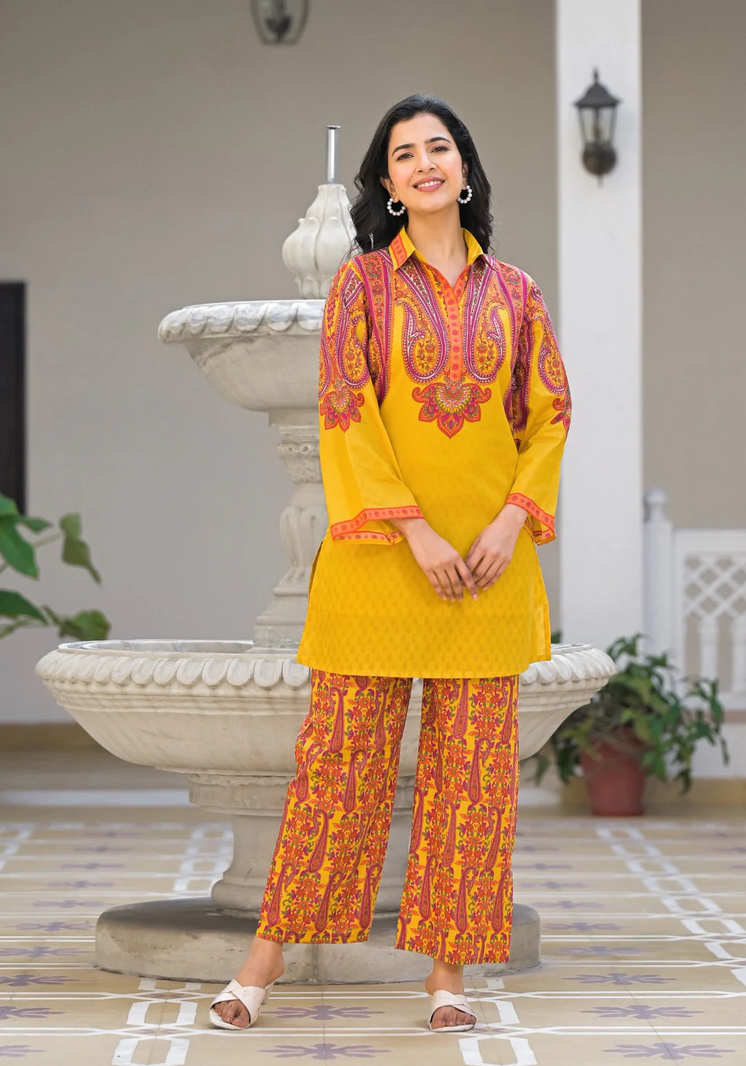 Bhakti Sunshine Cotton Co-ord Set - Image 4