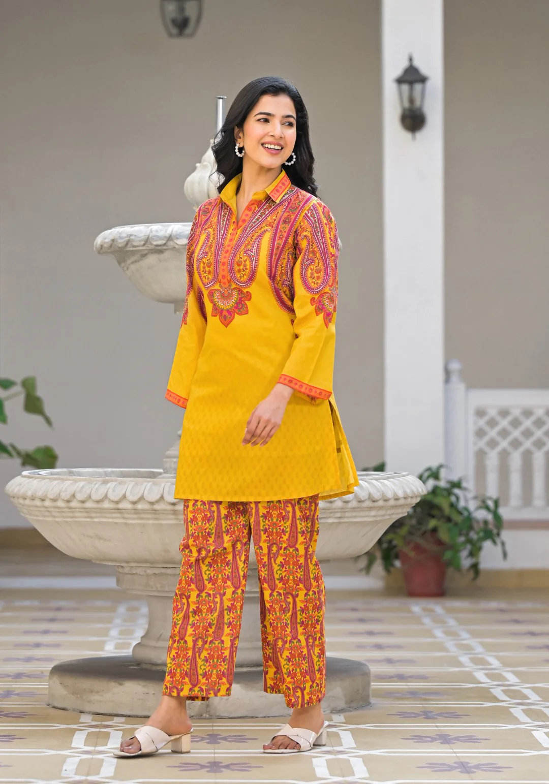 Bhakti Sunshine Cotton Co-ord Set - Image 5
