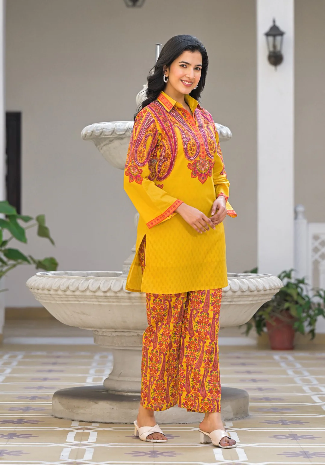 Bhakti Sunshine Cotton Co-ord Set - Image 6