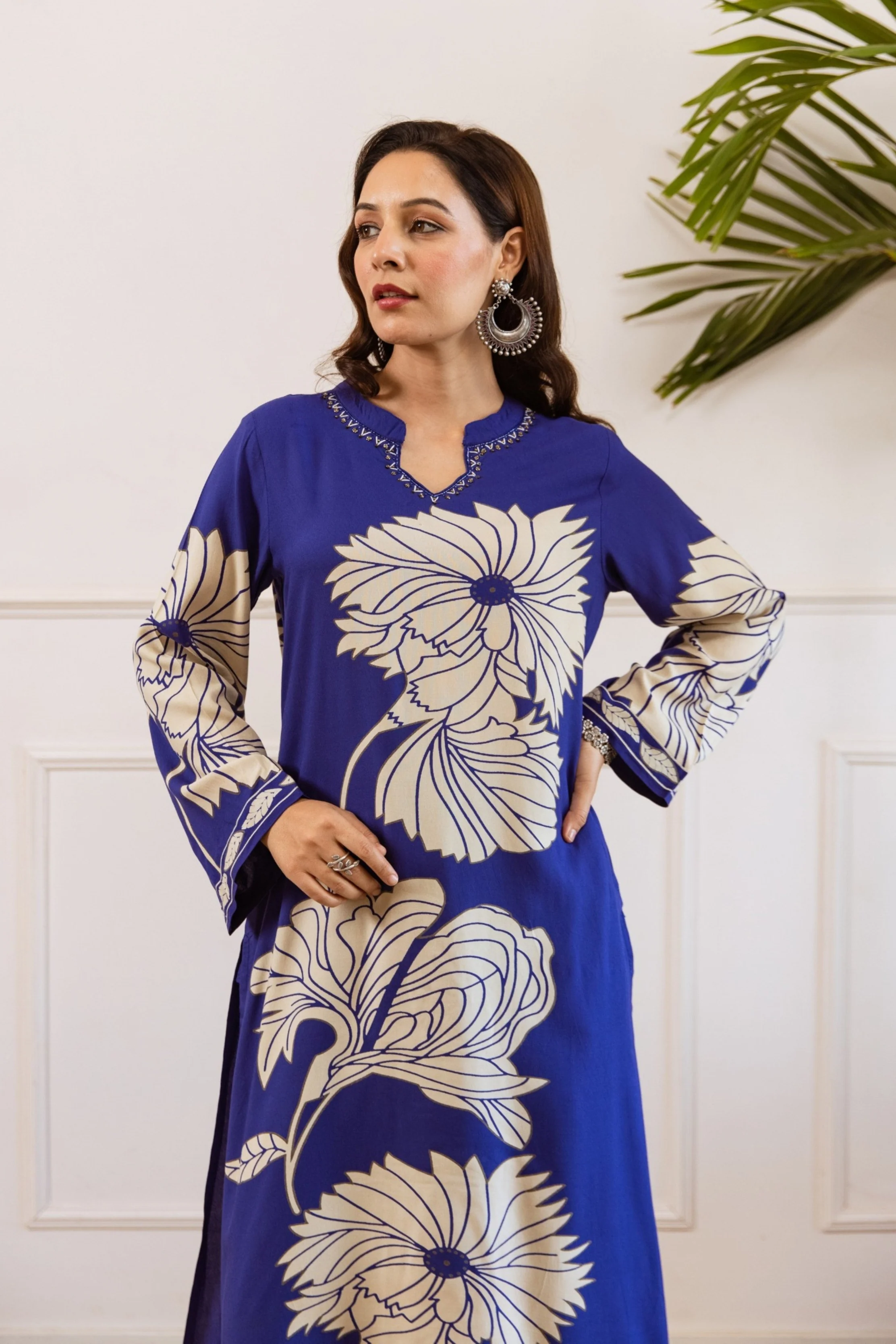 Bakul Spruce Digital Printed Kurta Pant Set - Image 2