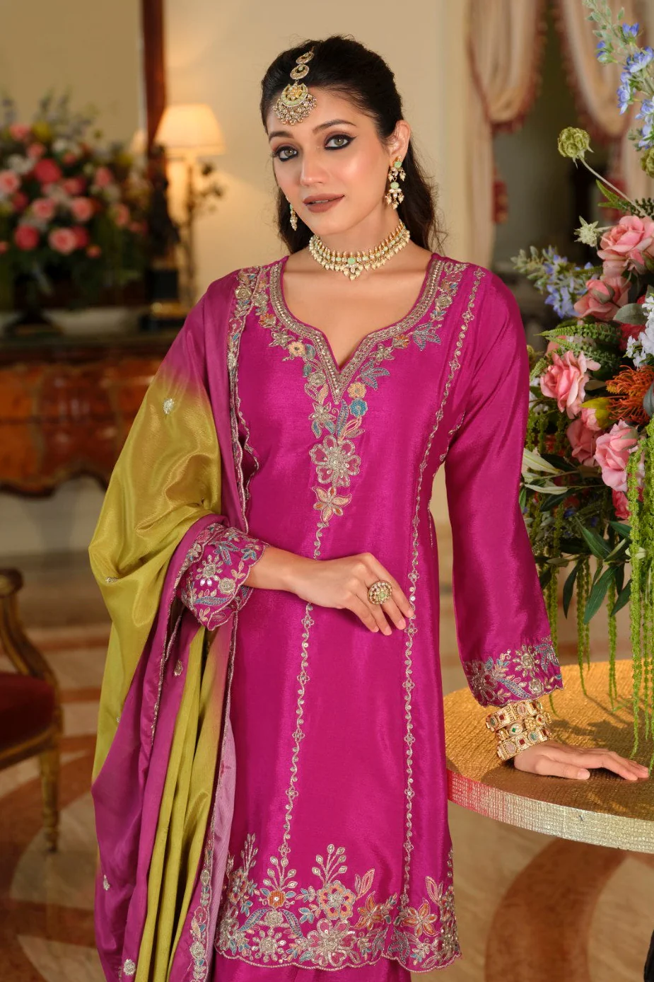 Areesa Rose Full Work Suit set - Image 2