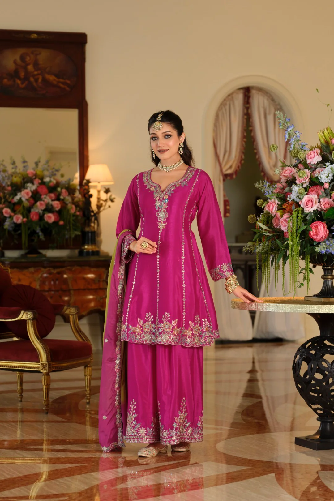 Areesa Rose Full Work Suit set - Image 7