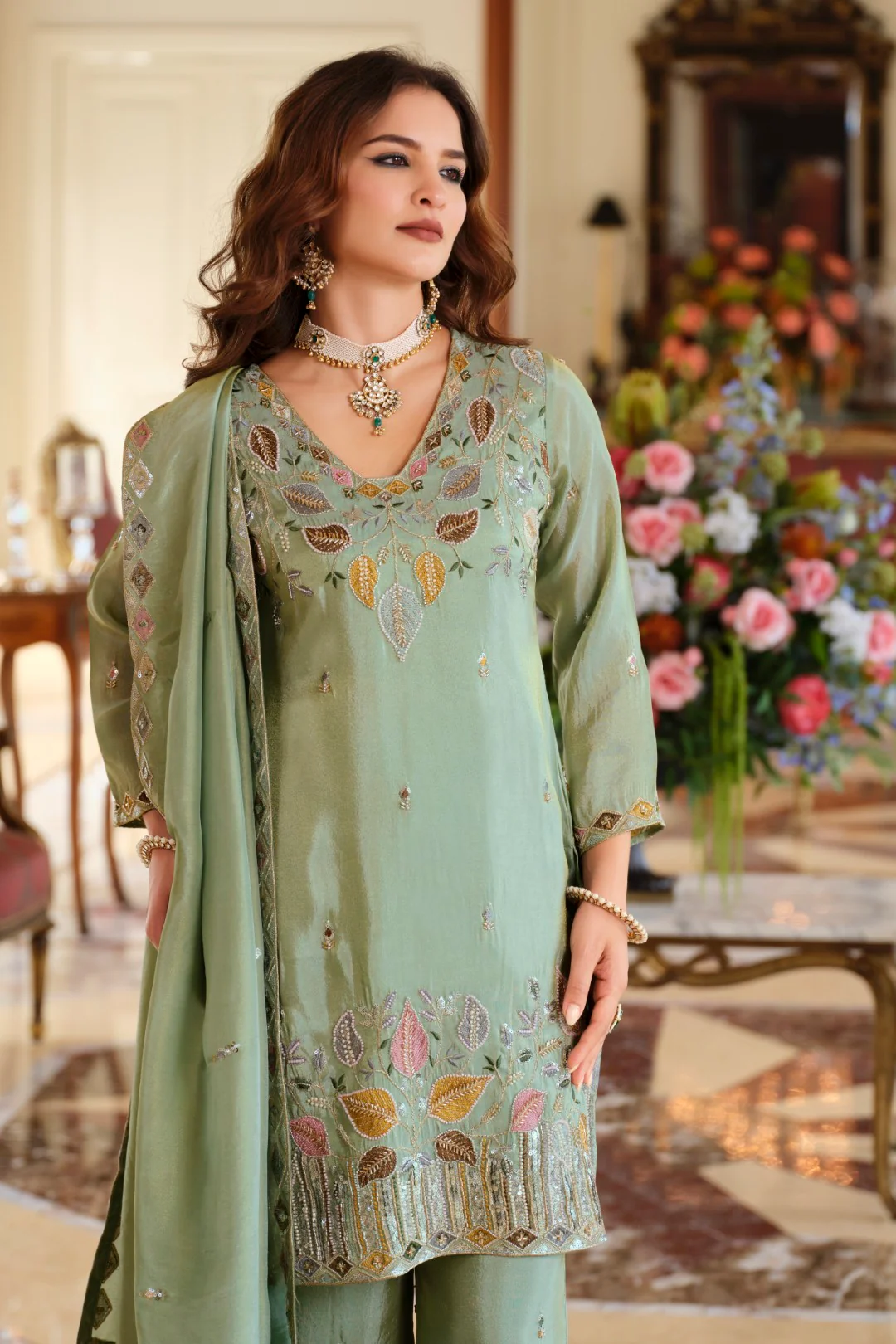 Areesa pista full work suit set - Image 2