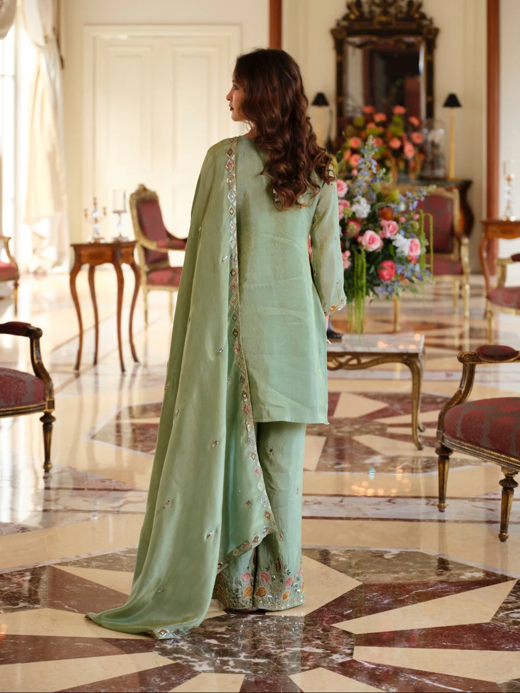 Areesa pista full work suit set - Image 3