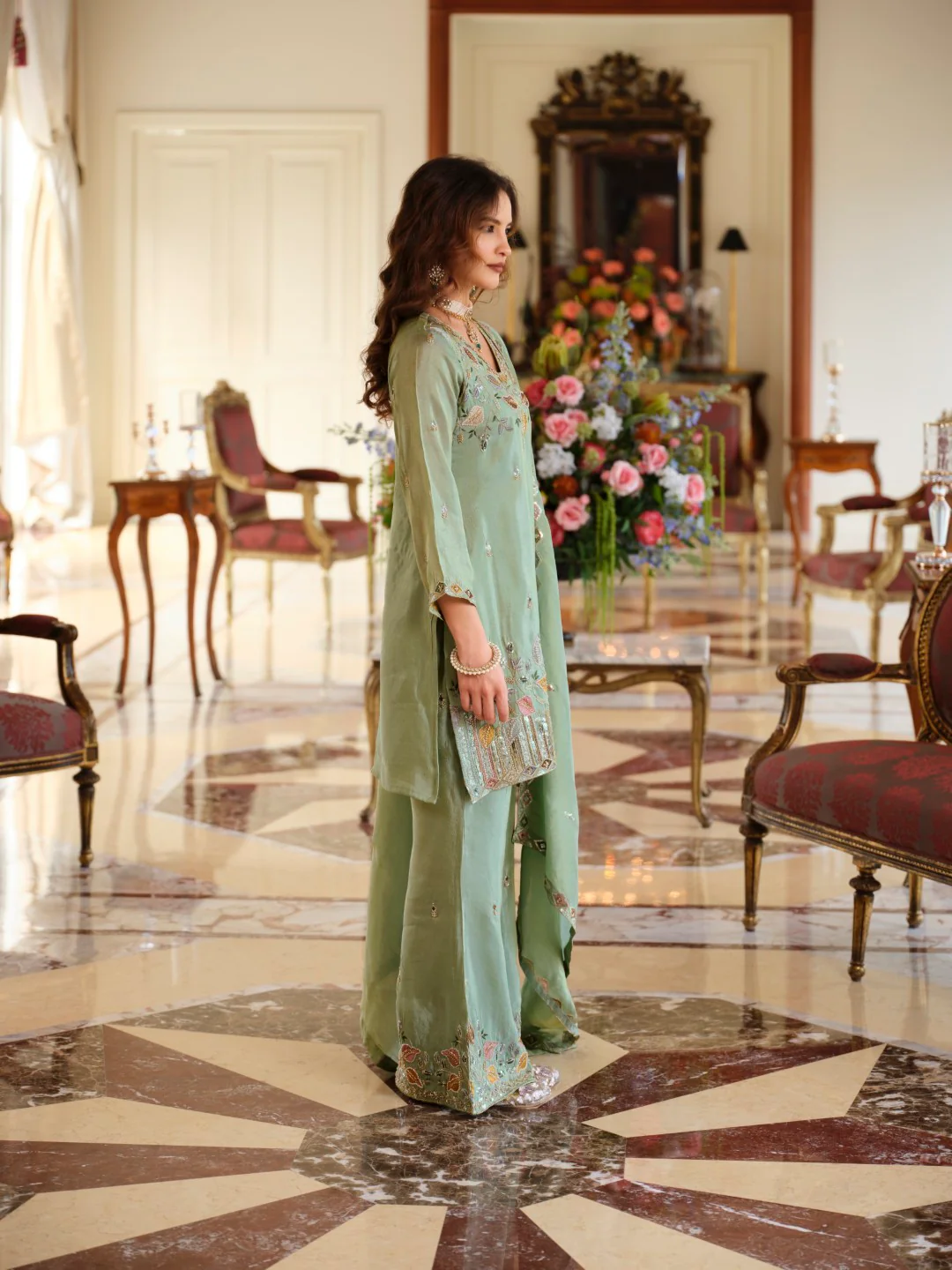 Areesa pista full work suit set - Image 4