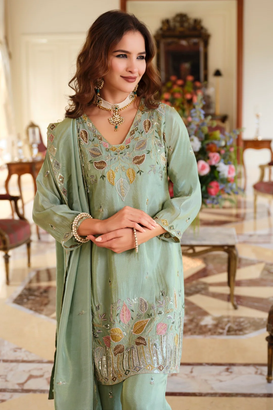 Areesa pista full work suit set - Image 5