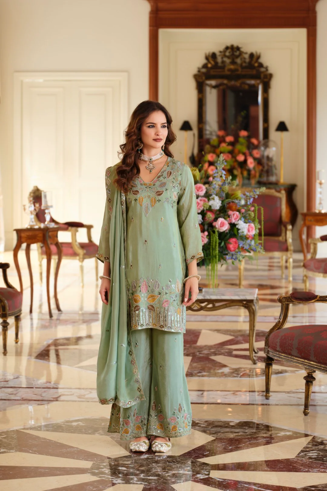 Areesa pista full work suit set - Image 6