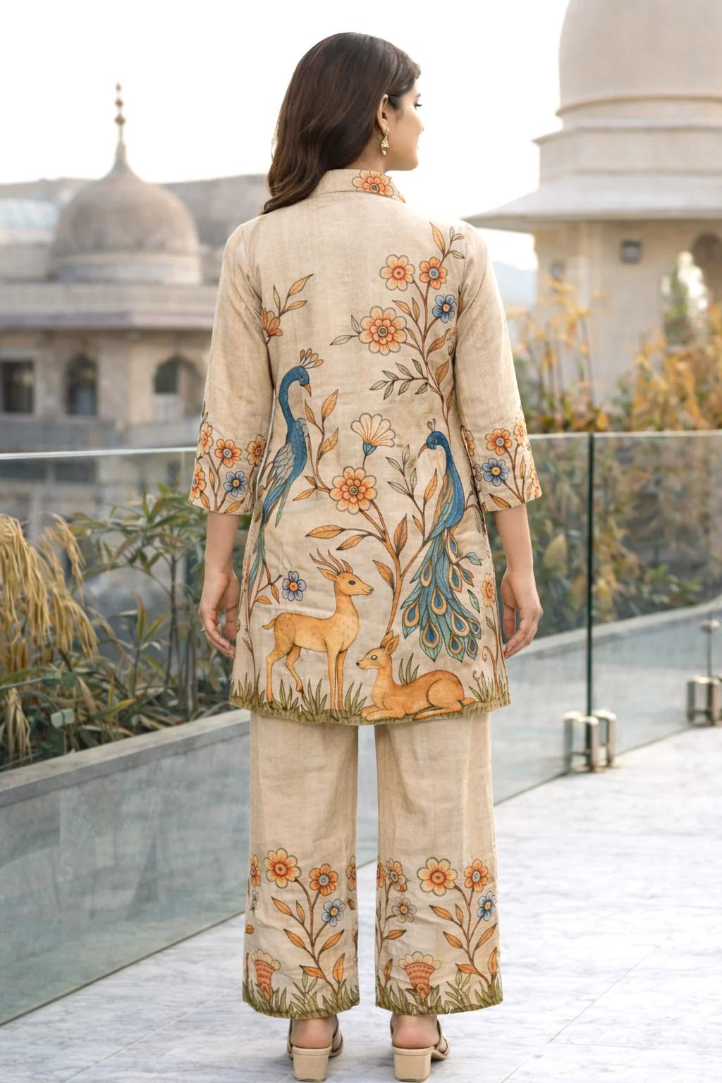 Reet tuscan printed Co-ord set - Image 3