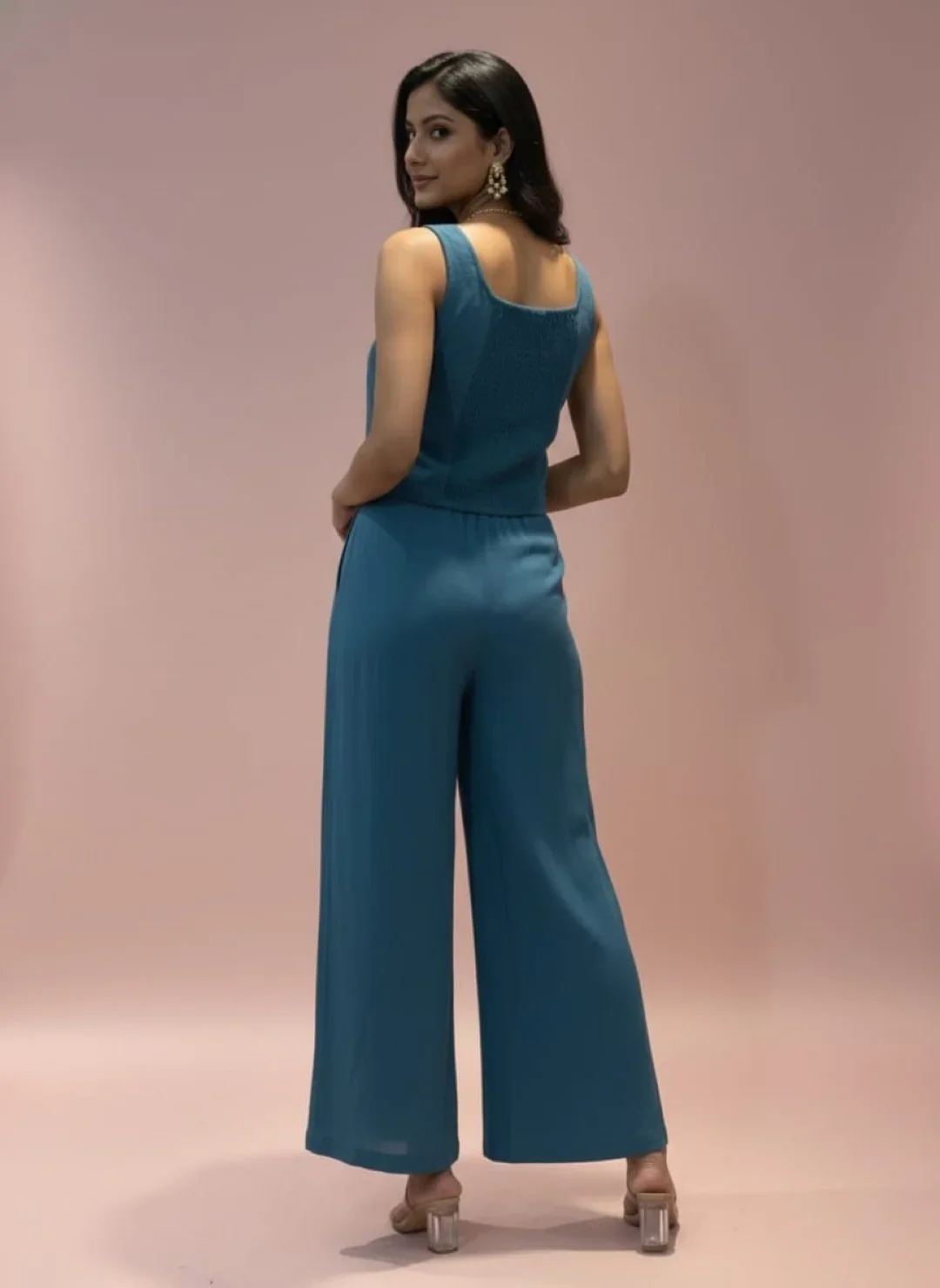 Chaitri Teal Fusion 3 pc set - Image 6