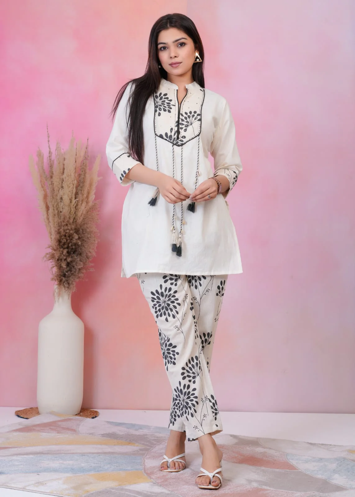 Hardik Jade Cotton Co-ord Set - Image 6