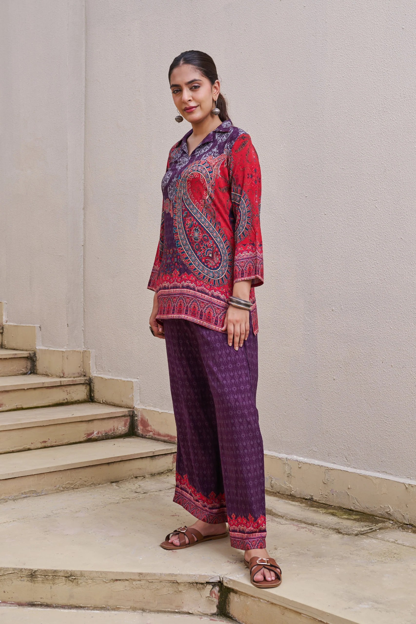 Kabool Eclipse Printed Co-ord Set - Image 4
