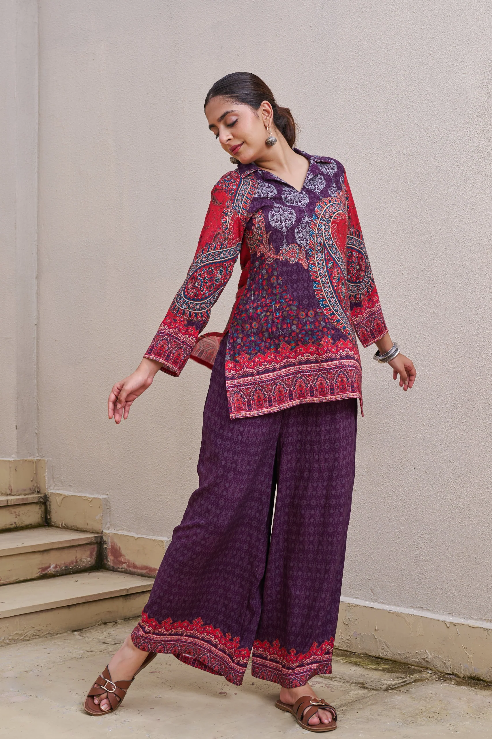 Kabool Eclipse Printed Co-ord Set - Image 5