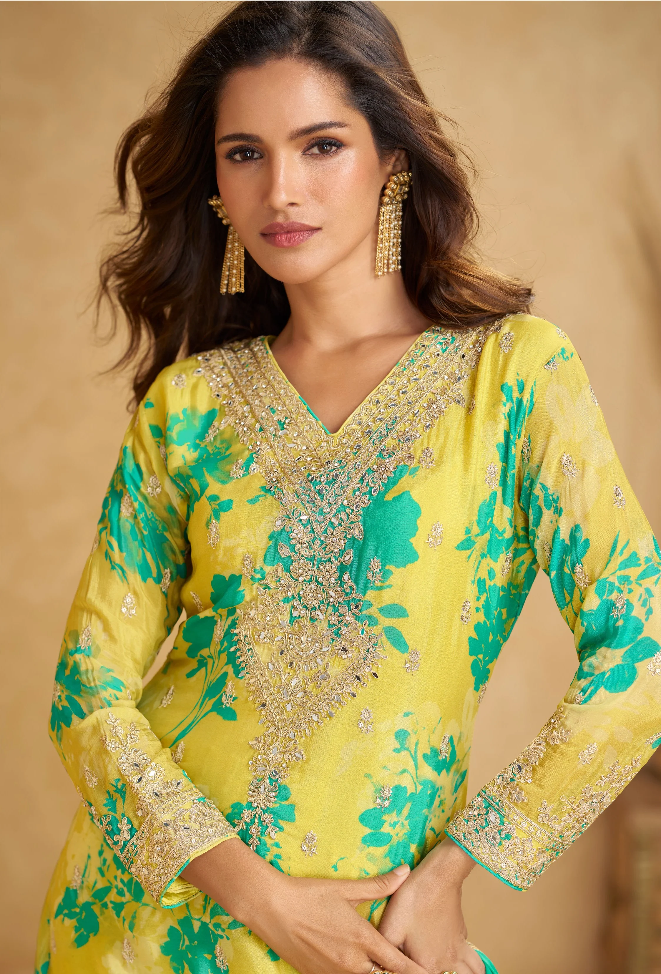 Darpan Amber Full work suit set - Image 2