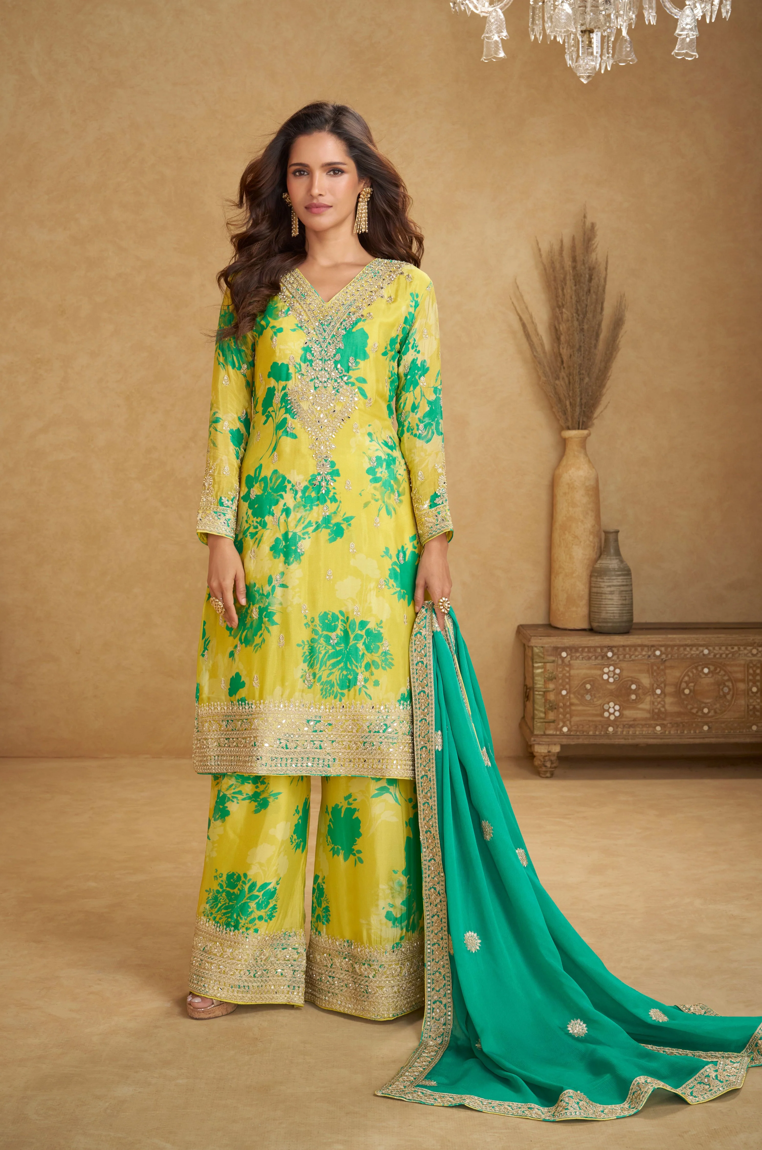 Darpan Amber Full work suit set - Image 3