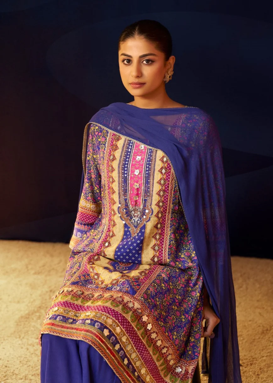 Aster Periwinkle full work suit set - Image 2
