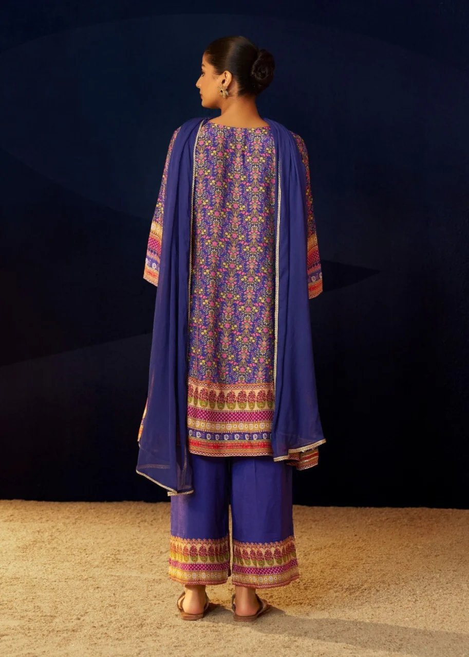 Aster Periwinkle full work suit set - Image 3