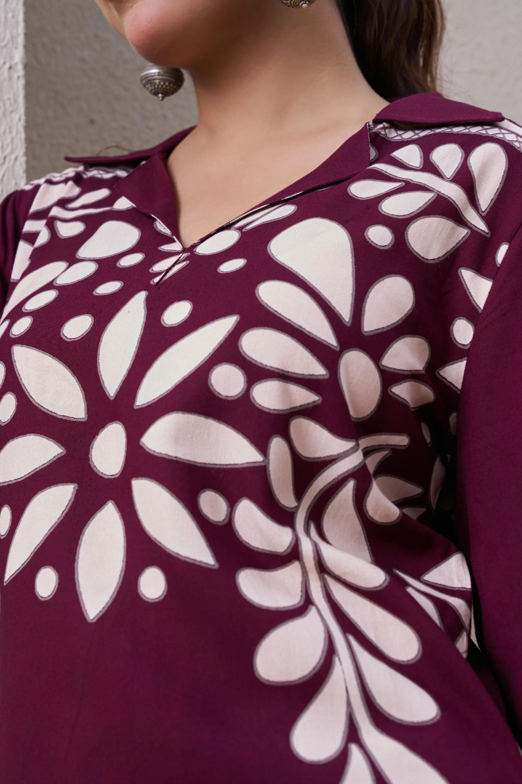 Kabool Cocoa printed Co-ord set - Image 7